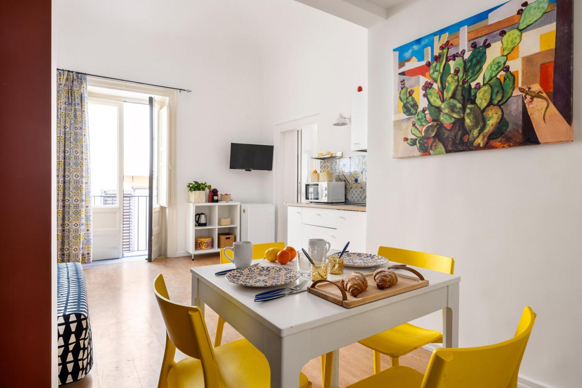 Agata E Rosalia 2 Bedroom Flat At The Quattro Canti Palermo Exterior photo